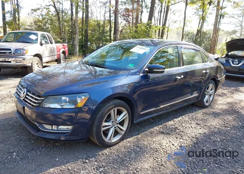 2014 Volkswagen Passat 2.0L Tdi Sel Premium из США, поврежденный, VIN 1VWCN7A30EC099874